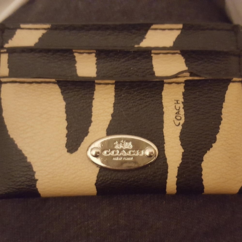 Coach card holder